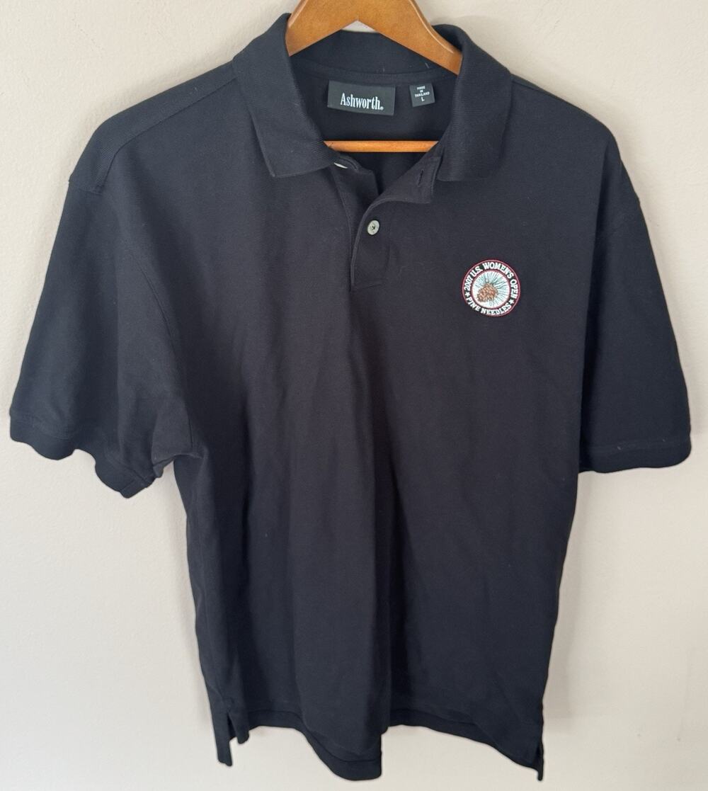 Mens Ashworth Golf Polo Pine Needles 2007 Womens US Open Size XL
